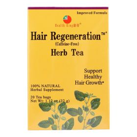 Health King Hair Regeneration Herb Tea - 20 Tea Bags