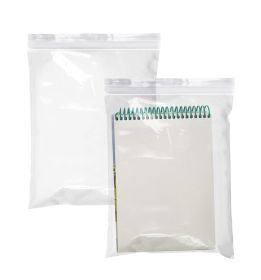Pack of 1000 Clear Zipper Bags 10 x 12. Seal Top Polyethylene Bags 10x12. Thickness 2 mil. Plastic Poly Bags for Packing and Storing. Ideal for I