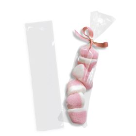 Pack of 5000 Low Density Flat Bag 2 x 8. Open Ended Plastic Bags 2x8. Thickness 1.5 mil Thick. Clear Polyethylene Bags for Infirmaries